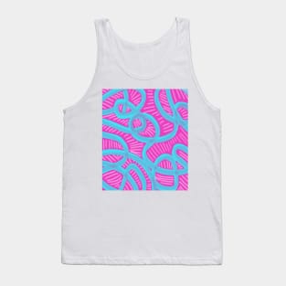 Neon Swirls Tank Top